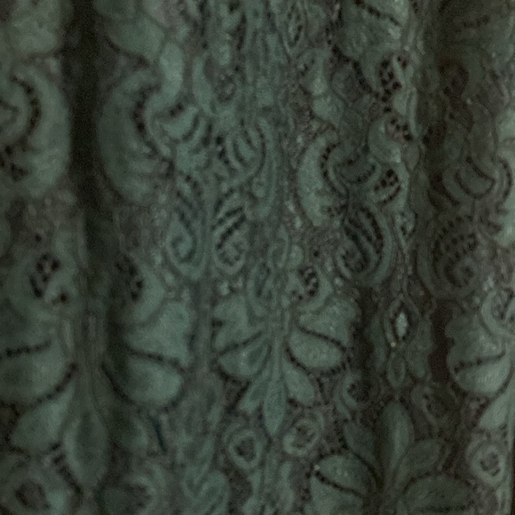 Vince Camuto Green Formal Lace Dress NWT - Picture 2 of 7